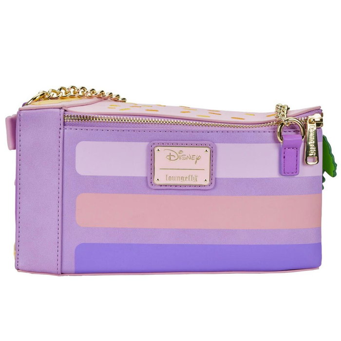 LOUNGEFLY Sac Bandoulière Cosplay Rapunzel Disney Loungefly pour Cake - 23,75x12,5x15 cm