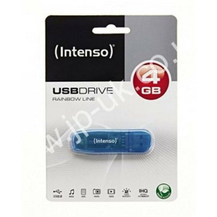 Clé USB INTENSO 3502450 4 GB Bleu Clé USB INTENSO 3502450 4 GB Bleu