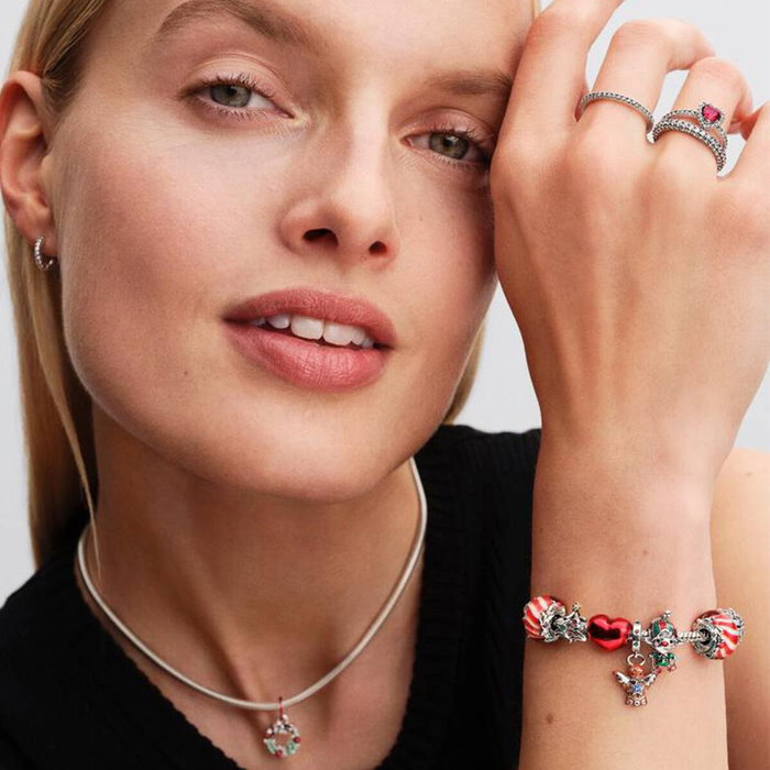 Perle de verre Femme Pandora 794247C01 Argenté