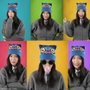 Cinereplicas Bonnet Derpy KPop Demon Hunters Bleu électrique