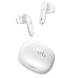 JBL InEar Wave Flex 2 (JBLWFLEX2WHT) - Écouteurs intra-auriculaires blancs avec micro Bluetooth