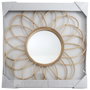 Home Deco Factory Miroir en Rotin Rosette D.56 cm