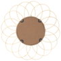 Home Deco Factory Miroir en Rotin Rosette D.56 cm