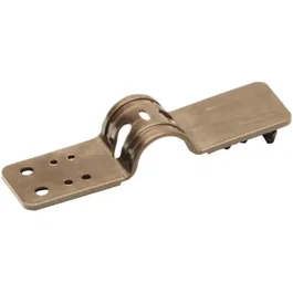 Nature - Clip de fixation pour brise-vue, toile et filet - Lot de 20 pièces - Polypropylène taupe