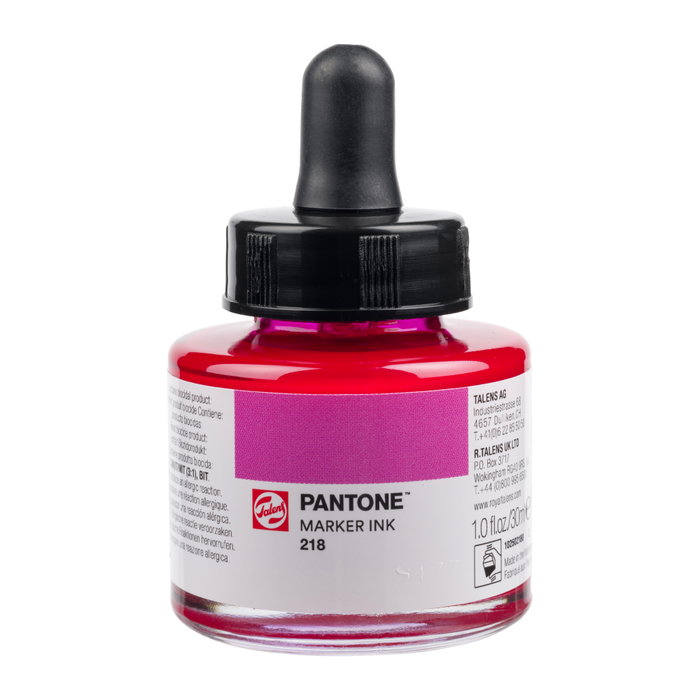 Talens | Pantone Encre pour marqueur teinte 218, 30 ml Talens | Pantone Encre pour marqueur teinte 218, 30 ml