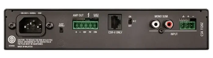 JBLPRO Amplificateur Audio 1 X 120W
