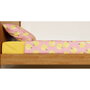 Jeu de draps Benetton Jaune Rose Standard Pomme 4 Pièces