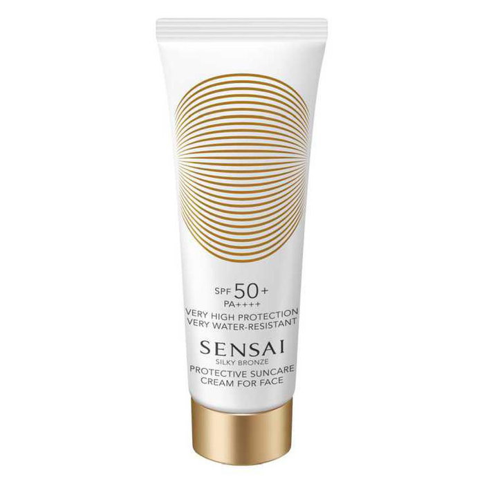 Sensai Silky Bronze Crème Solaire Visage SPF50+ 50 ml Sensai Silky Bronze Crème Solaire Visage SPF50+ 50 ml