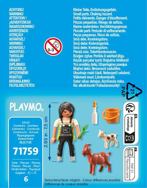 Playmobil Femme avec chèvres Special Plus Playmobil Femme avec chèvres Special Plus