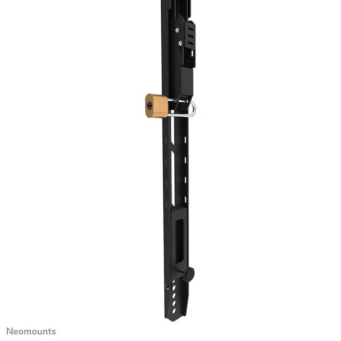 Neomounts WL30-750BL18 Support Mural Fixe LEVEL pour Écran jusqu'à 98", Capacité 125 kg, Compatible VESA 100x100-800x600, Noir