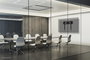 Neomounts WL30-750BL18 Support Mural Fixe LEVEL pour Écran jusqu'à 98", Capacité 125 kg, Compatible VESA 100x100-800x600, Noir