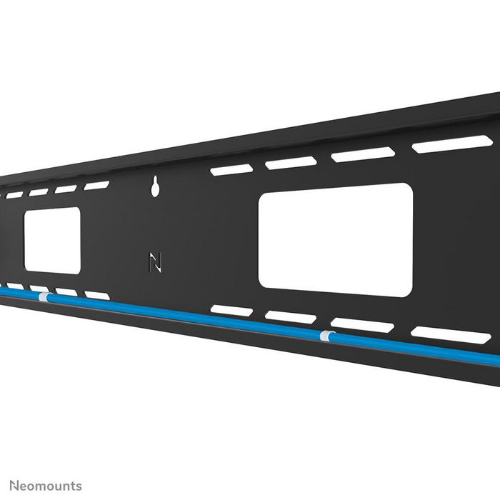 Neomounts WL30-750BL18 Support Mural Fixe LEVEL pour Écran jusqu'à 98", Capacité 125 kg, Compatible VESA 100x100-800x600, Noir