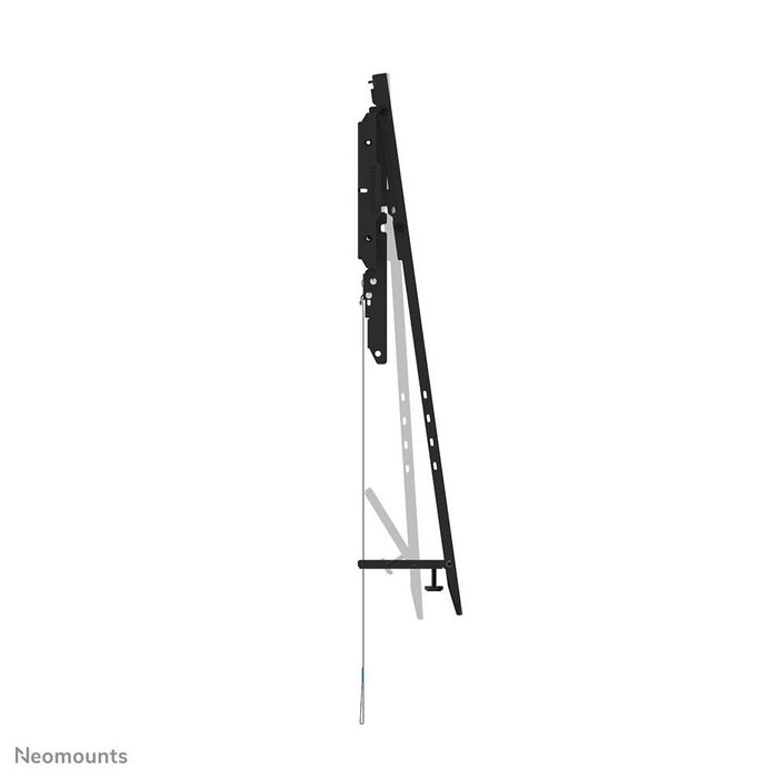 Neomounts WL30-750BL18 Support Mural Fixe LEVEL pour Écran jusqu'à 98", Capacité 125 kg, Compatible VESA 100x100-800x600, Noir