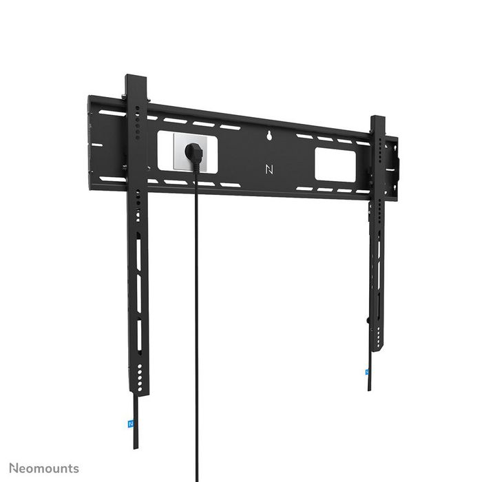 Neomounts WL30-750BL18 Support Mural Fixe LEVEL pour Écran jusqu'à 98", Capacité 125 kg, Compatible VESA 100x100-800x600, Noir