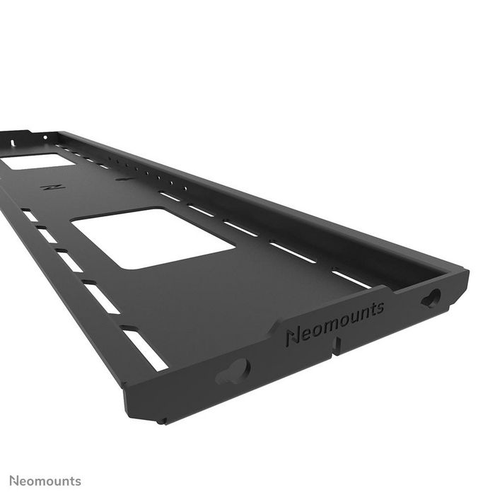 Neomounts WL30-750BL18 Support Mural Fixe LEVEL pour Écran jusqu'à 98", Capacité 125 kg, Compatible VESA 100x100-800x600, Noir
