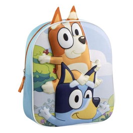 CERDÀ Backpack Bluey 3D pour enfants 28 cm - Sac à dos 22x28x1 cm en polyester et EVA