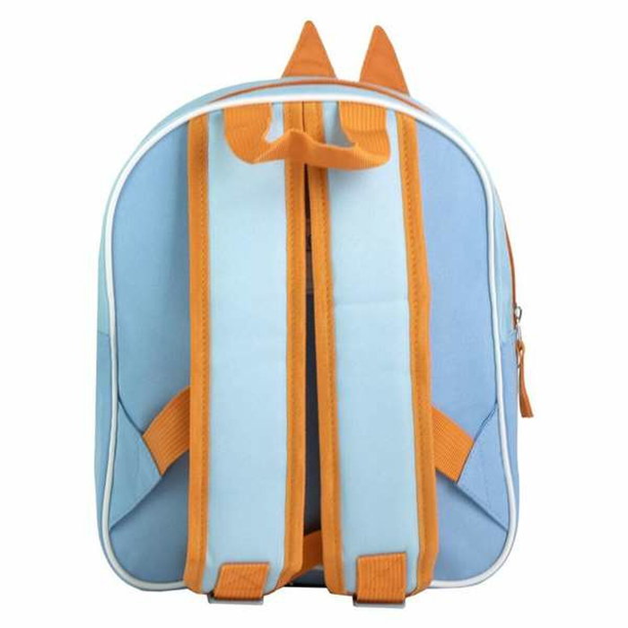 CERDÀ Backpack Bluey 3D pour enfants 28 cm - Sac à dos 22x28x1 cm en polyester et EVA