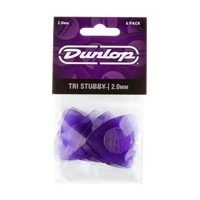 Dunlop Tri Stubby 2,0 mm (pack de 6)