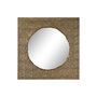 Miroir mural Home ESPRIT Doré 80 x 6 x 80 cm