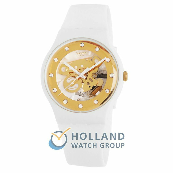 Swatch SUOZ148 Sunray Glam Blanc Swatch SUOZ148 Sunray Glam Blanc