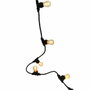 Lumisky Guirlande lumineuse LED Link Me Light - 10 ampoules E27 - blanc chaud - 5m - noir