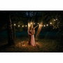 Lumisky Guirlande lumineuse LED Link Me Light - 10 ampoules E27 - blanc chaud - 5m - noir