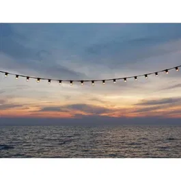 Lumisky Guirlande lumineuse LED Link Me Light - 10 ampoules - douille E27 - blanc chaud - 5m