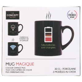 The Concept Factory Mug qui change de couleur avec la chaleur