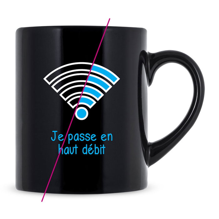 The Concept Factory Mug qui change de couleur avec la chaleur