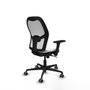 Piqueras y Crespo Chaise de Bureau 3D036G0 Blanc