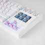 Mars Gaming MKMASTERW Clavier Mécanique TKL SmartDeck RGB Blanc