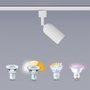Philips Easylink Shea Spot LED GU10 Blanc Aluminium Orientable
