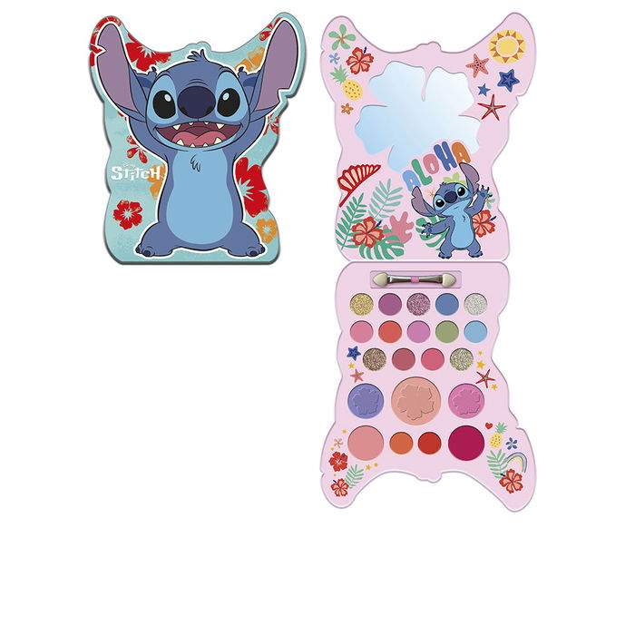 Lorenay Palette de Maquillage Stitch Inspirée de Disney Teintes Vibrantes 1 unité Lorenay Palette de Maquillage Stitch Inspirée de Disney Teintes Vibrantes 1 unité