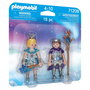 Playmobil Duo-Packs Princesa y Príncipe de Hielo 71208 - Jouet Figurine - Recommandé à partir de 4 ans - Multilingue