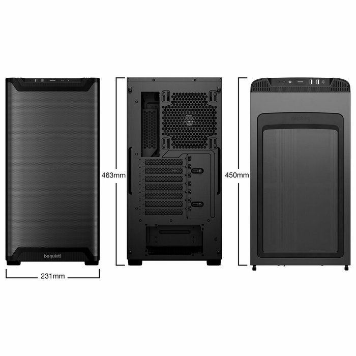 Micro boîtier ATX Be Quiet! BG074 Noir Micro boîtier ATX Be Quiet! BG074 Noir