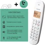 Logicom Téléphone fixe sans fil DECT ILOA 150 SOLO, Taupe, Sans répondeur