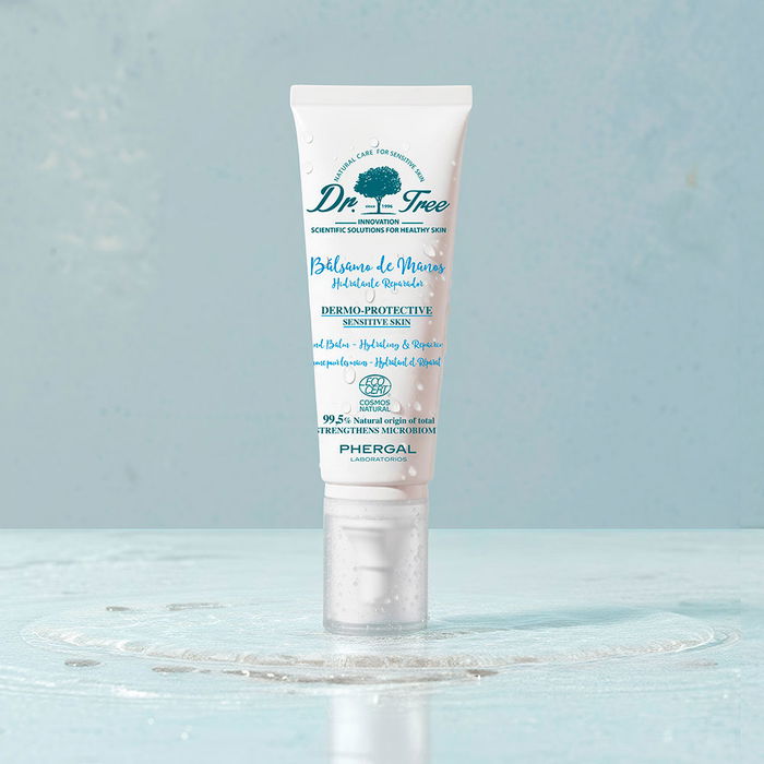 Dr. Tree Baume Mains Réparateur et Hydratant 50ml - Soin Nourrissant, Protecteur et Écologique pour Peaux Sèches et Sensibles Dr. Tree Baume Mains Réparateur et Hydratant 50ml - Soin Nourrissant, Protecteur et Écologique pour Peaux Sèches et Sensibles