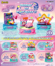 Re-Ment Kirby in Pop City - Assortiment de 6 figurines