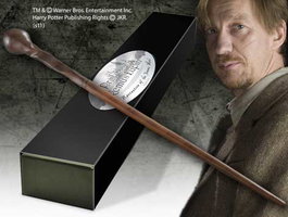 The Noble Collection Réplique de la baguette du Professeur Remus Lupin avec boîte de collection
