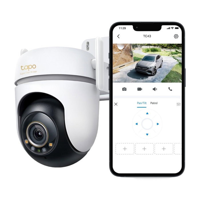 TP-Link Tapo TC43 Caméra de sécurité IP 3K WiFi