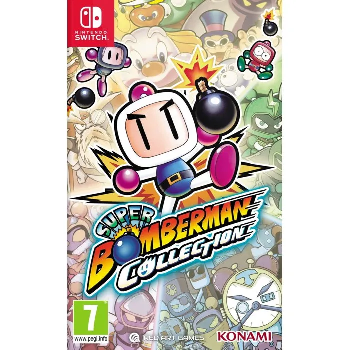 Just For Games Super Bomberman Collection - Nintendo Switch Just For Games Super Bomberman Collection - Nintendo Switch