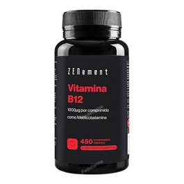 Zenement Vitamine B12 450 Comprimés Végan - Référence ZENEMENT