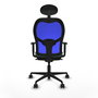 Chaise de Bureau avec Appui-tête Jorquera Piqueras y Crespo 1D036N1 Vert émeraude