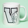 ERIK - Tasse Van BT21 330 ml en céramique - Lavable au lave-vaisselle et au micro-ondes