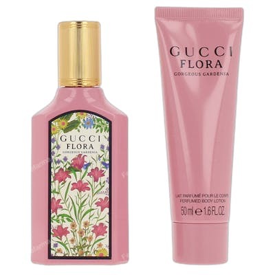 Gucci Flora Gorgeous Gardenia Eau de Parfum 50 ml et Lait Corps 50 ml