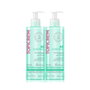 Topicrem AC Gel Nettoyant Purifiant Peaux Mixtes, Grasses & Sensibles - Pack 2 x 400 ml