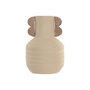 Vase Home ESPRIT Marron Beige Terre cuite Bois de manguier