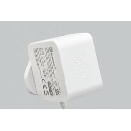 Raspberry Pi - Alimentation secteur USB-C PD 27W (5V/5A max), blanche, pour Raspberry Pi 5 et appareils compatibles - Version UE Raspberry Pi - Alimentation secteur USB-C PD 27W (5V/5A max), blanche, pour Raspberry Pi 5 et appareils compatibles - Version UE