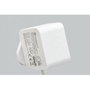 Raspberry Pi - Alimentation secteur USB-C PD 27W (5V/5A max), blanche, pour Raspberry Pi 5 et appareils compatibles - Version UE