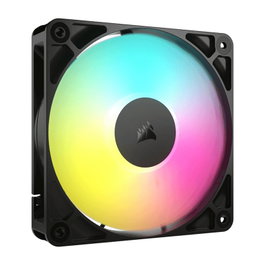 Corsair RS120 ARGB Black Single Pack Ventilateur de Boîtier 120 mm PWM, 8 LEDs, 420-2100 RPM, 72,8 CFM, 36 dB